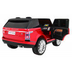 Elektrické autíčko Range Rover HSE - lakované - červené - dvojmiestne